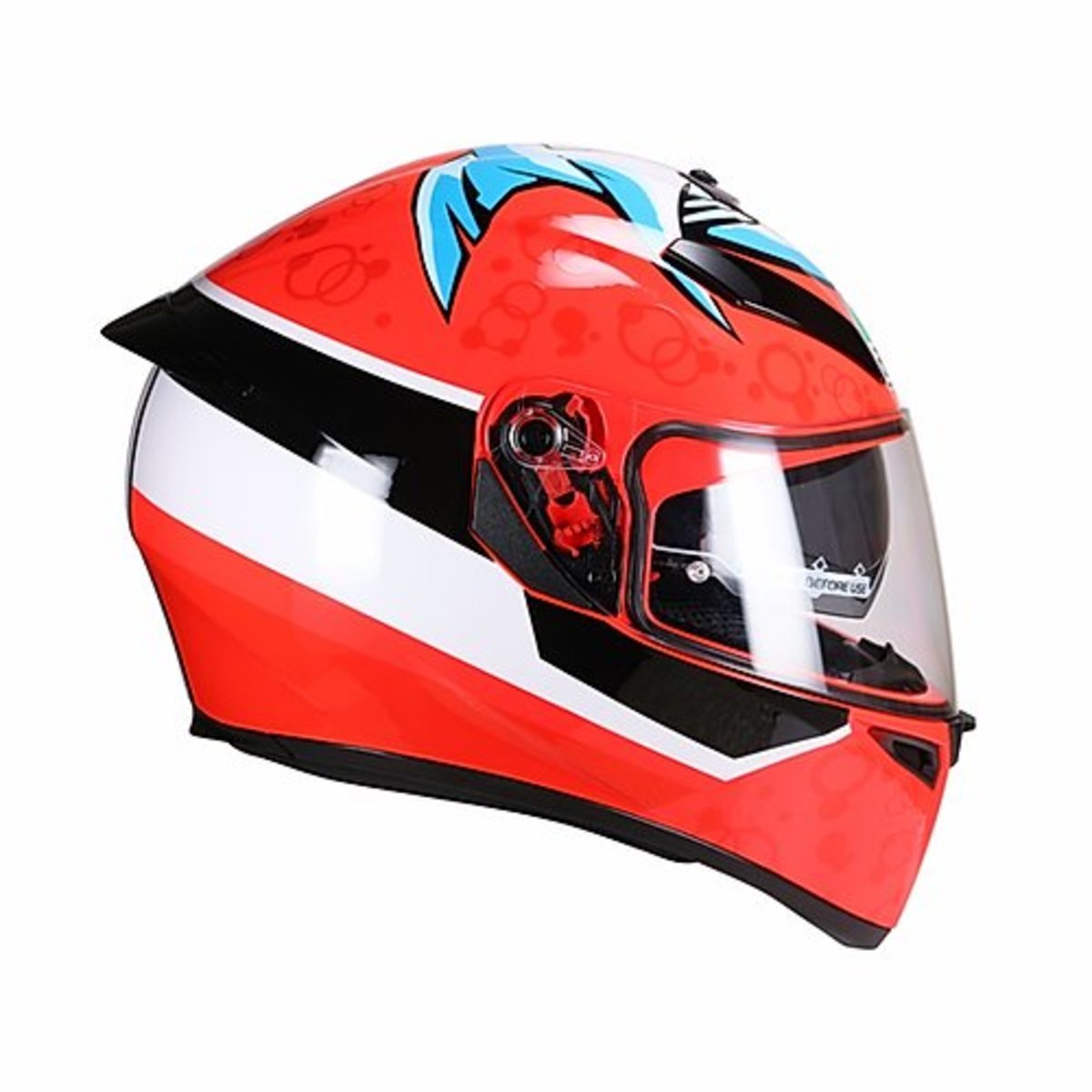 義大利AGV K3SV ATTACK 紅鯊魚K-3 SV 全罩帽| 17年老店【梅代安全帽 ...