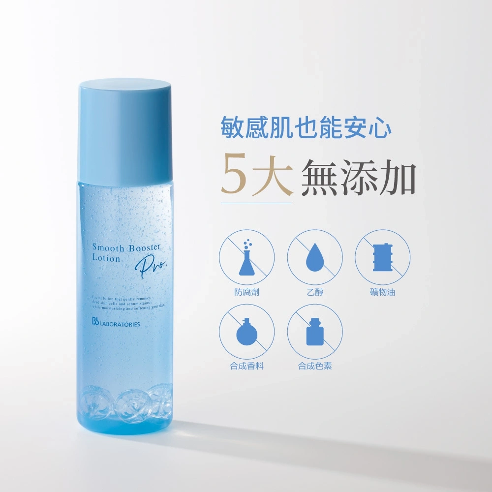 Bb LABORATORIES 杏仁酸奈米柔光煥膚水 150ml｜肌膚拋光水｜日本最新奈米氣泡保養術，高滲透力、溫和煥膚，解決保養最根本「吸收」問題