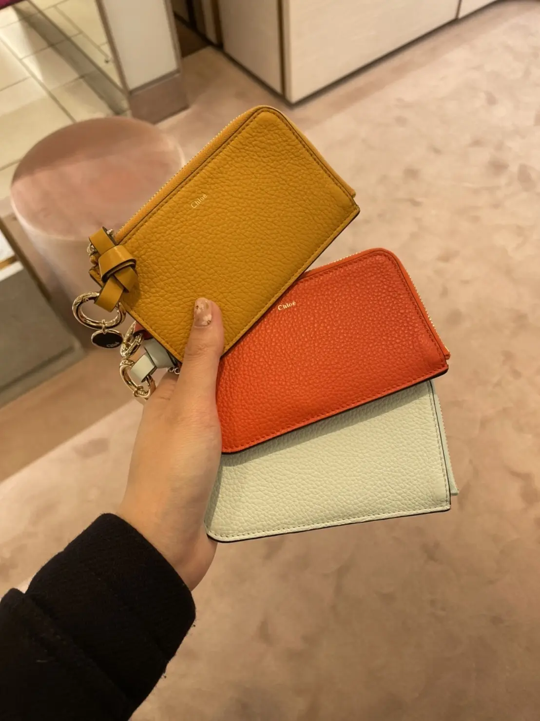 CHLOE 卡夾零錢包| Fatming代購