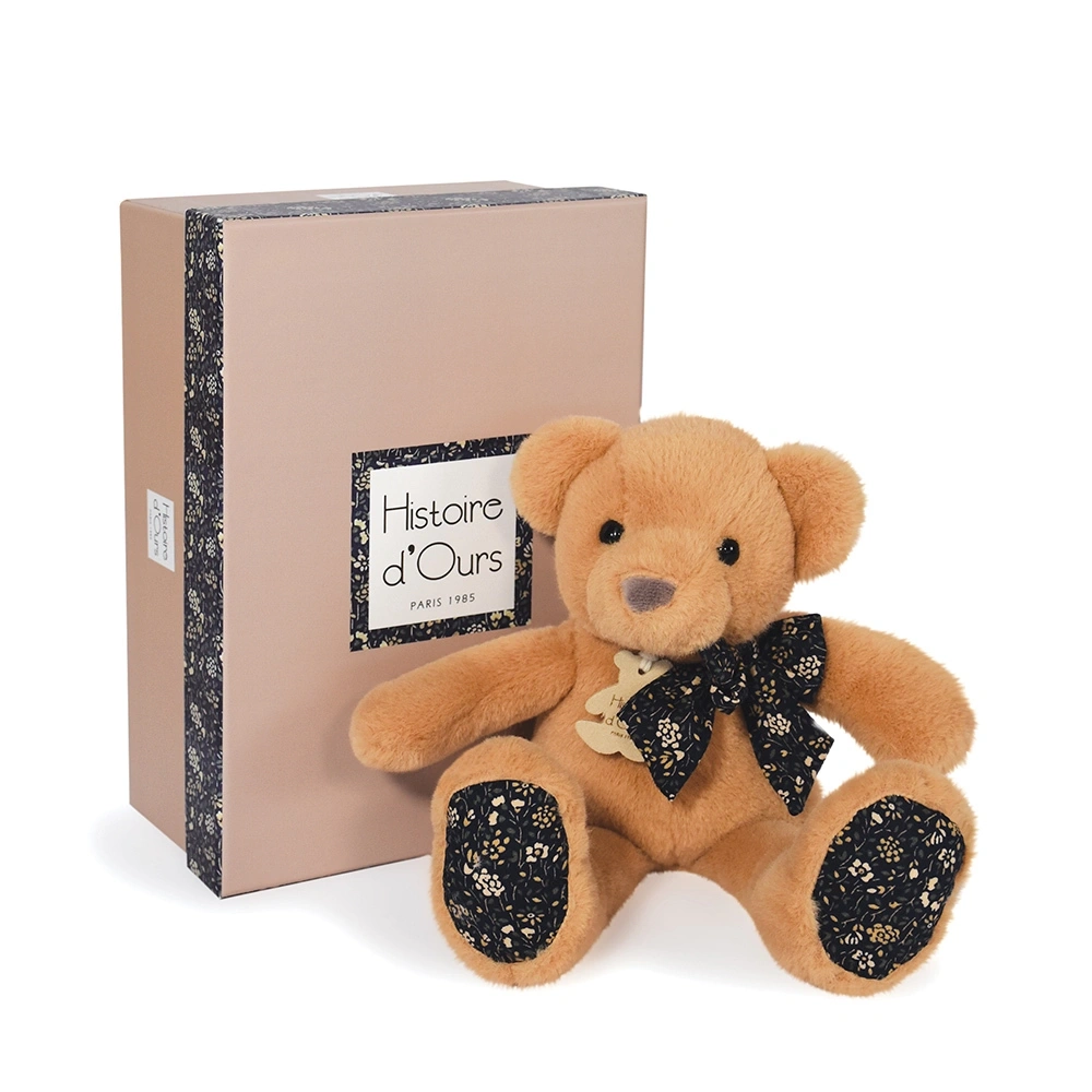 【Doudou】抱抱好夥伴/碎花棕熊25cm