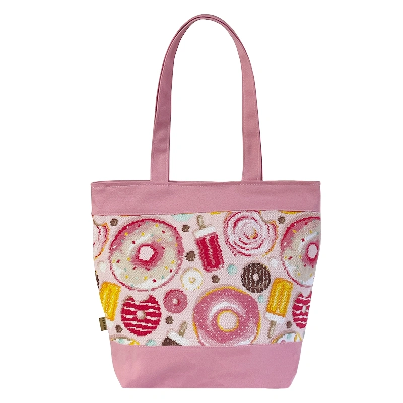 【feiler】粉紅甜點肩背包(36X32X12)