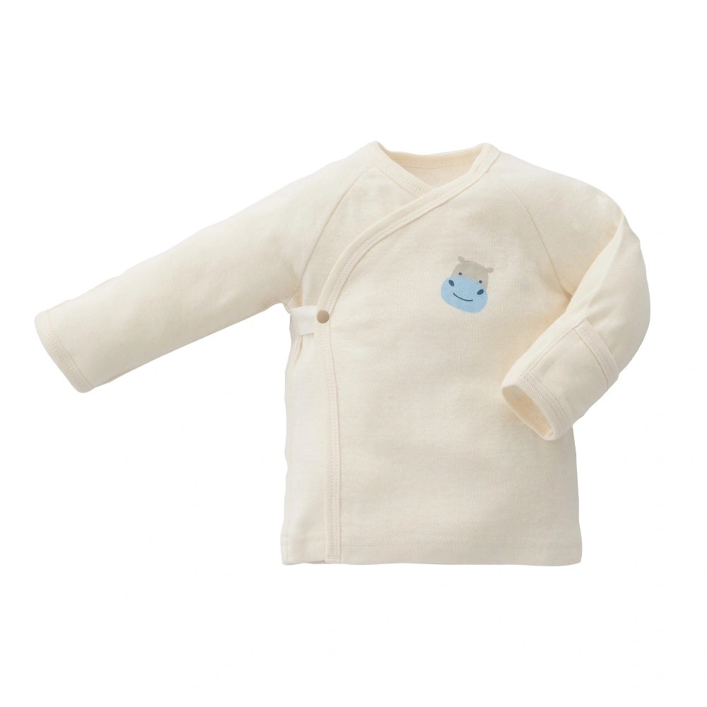 【Baby City娃娃城】羊毛長袖肚衣/小河馬