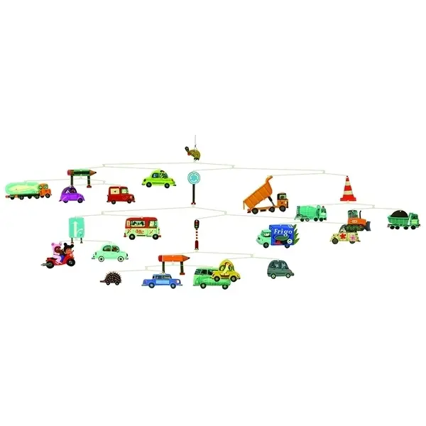 【DJECO智荷】掛飾系列/交通工具吊飾