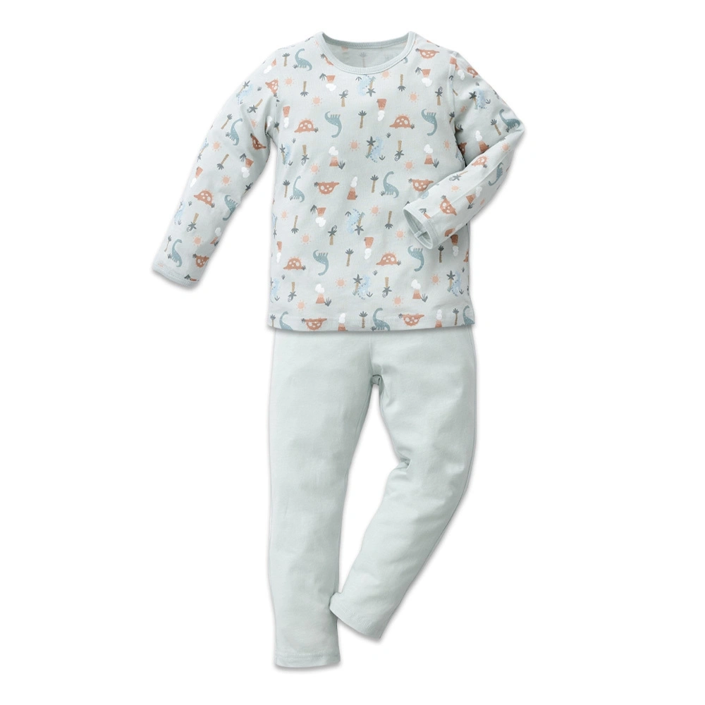 【Baby City娃娃城】美棉長袖套裝/侏儸紀恐龍