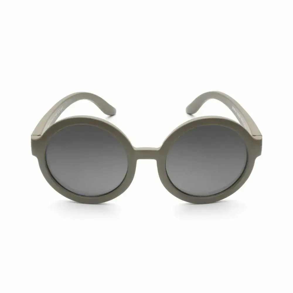 【RKS】潮流圓框2-4太陽眼鏡/橄欖綠