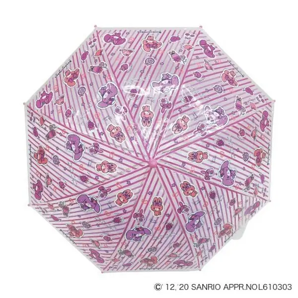 現貨 0731 蹦蹦兔 Bonbonribbon 透明 直傘 雨傘 尺寸 傘骨 45cm 潔式瘋格 Jieshop