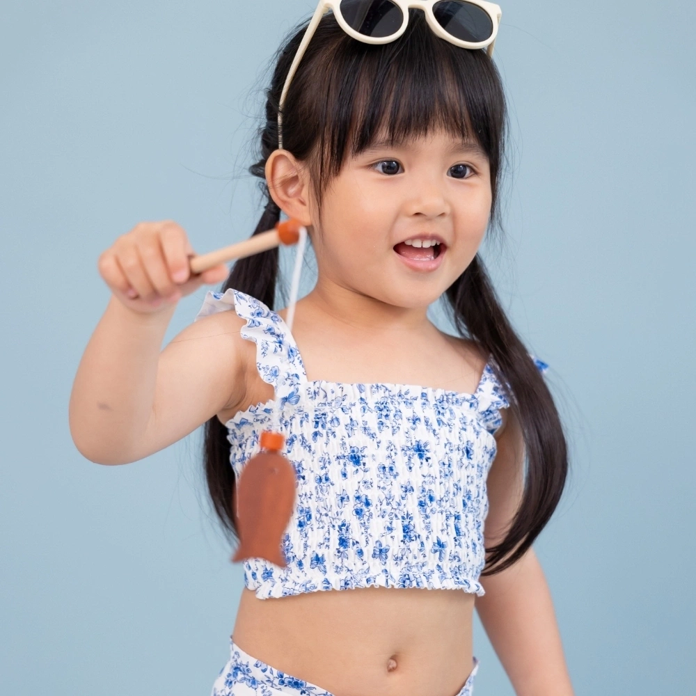 【Little Me】藍色花園泳裝組