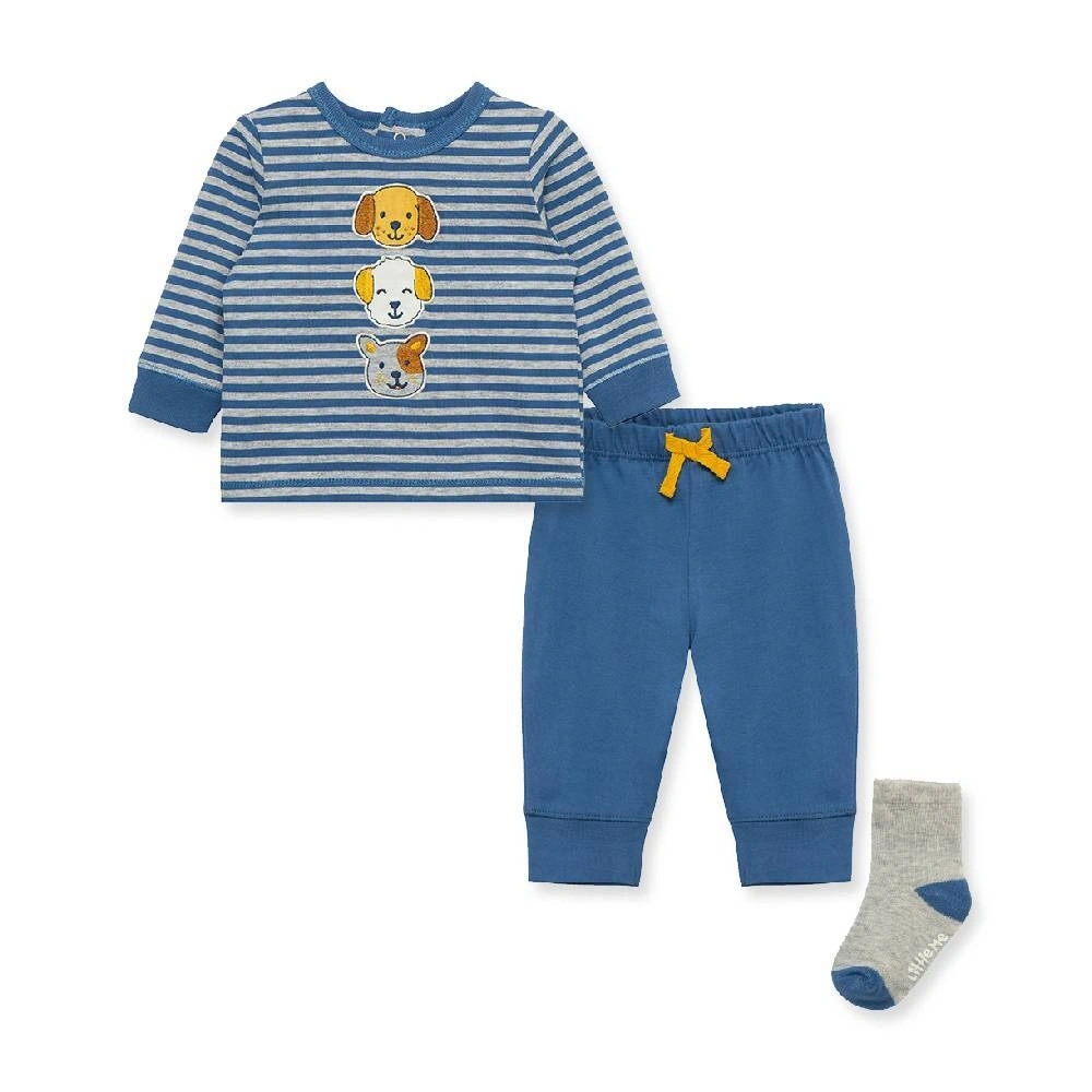 【Little Me】小狗上衣/長褲/襪子