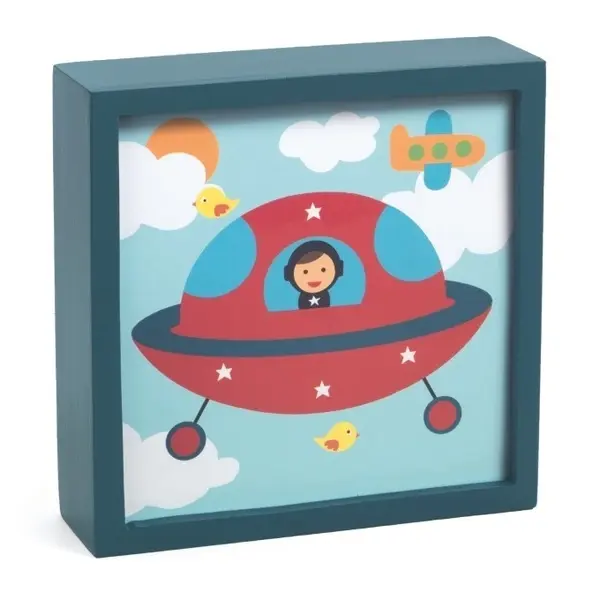 【DJECO智荷】畫飾壁燈/宇宙飛碟