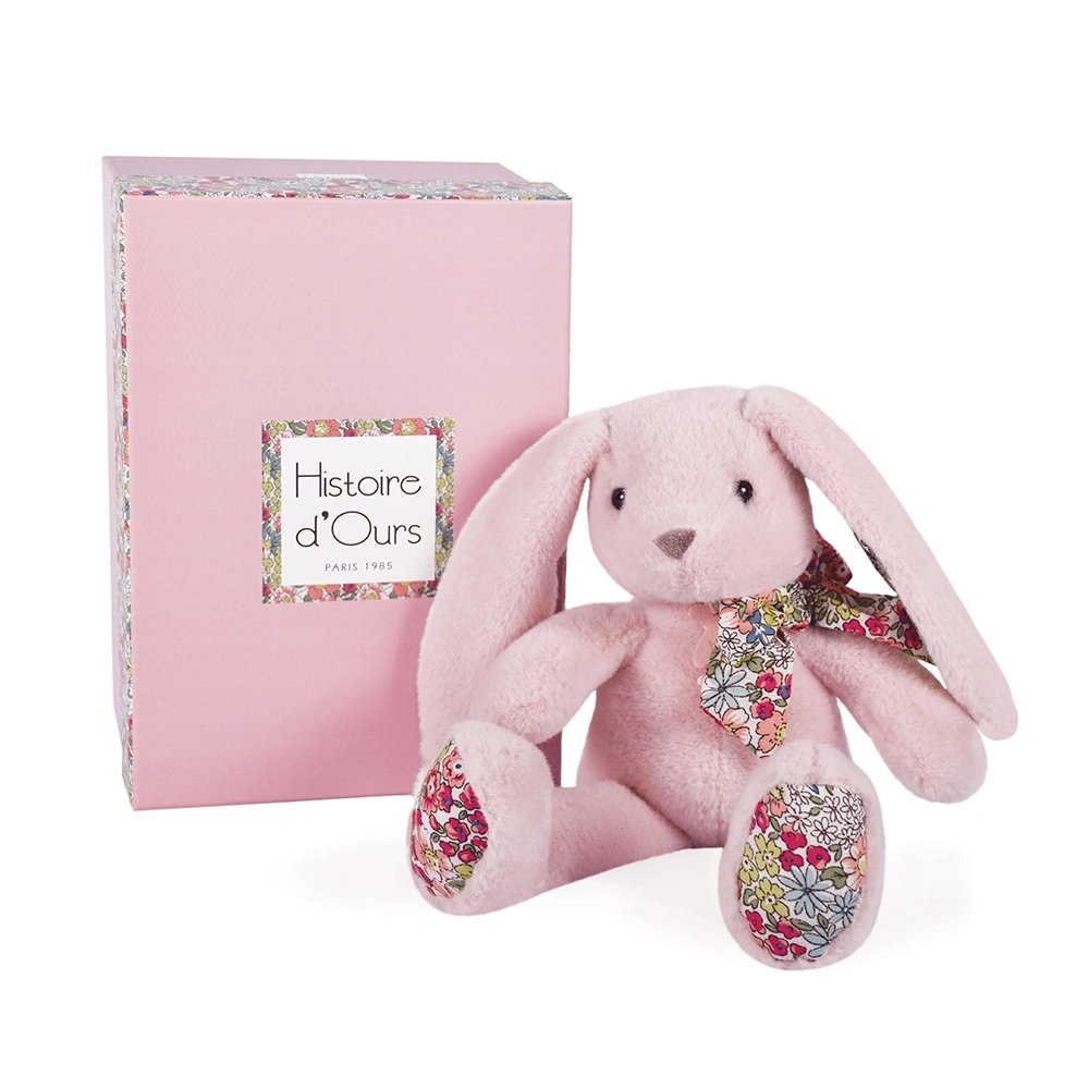 【Doudou】抱抱好夥伴/碎花粉兔25cm