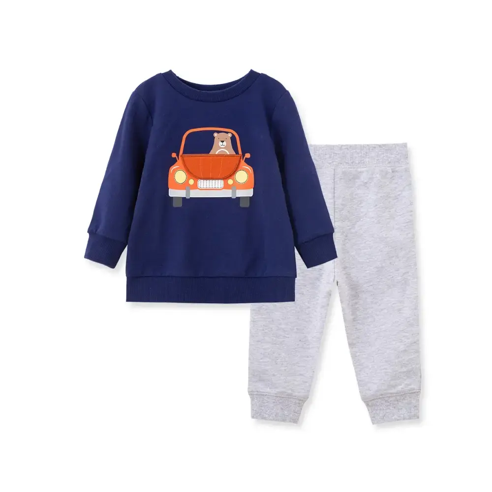 【Little Me】車子上衣/長褲