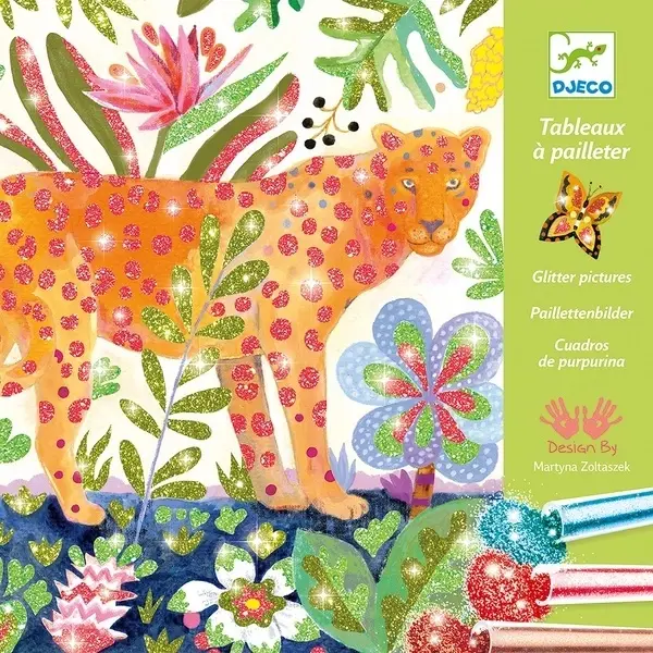 【DJECO智荷】沙畫藝術/雨林動物