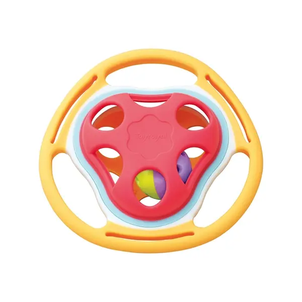 【TOYROYAL樂雅】牙膠鈴噹搖鈴