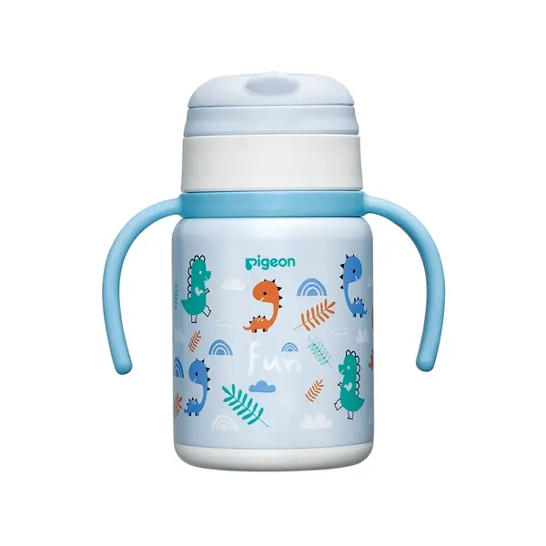 【Pigeon貝親】不銹鋼保冷吸管杯／輕巧型