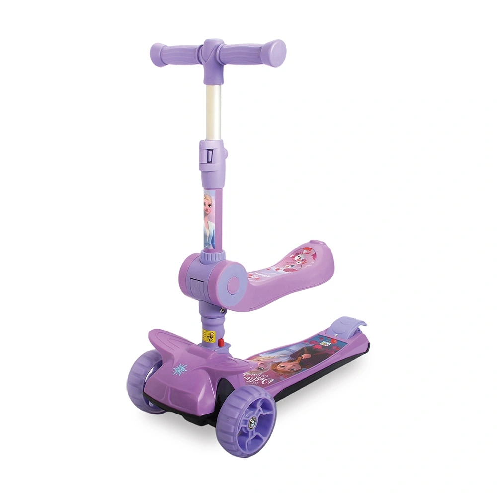 【Baby City娃娃城】冰雪奇緣兩用折合滑板車
