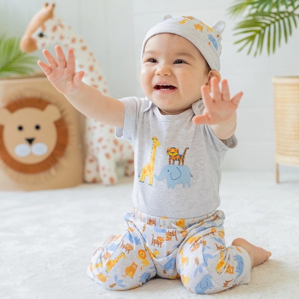 【Little Me】動物森林連身衣/長褲/帽子