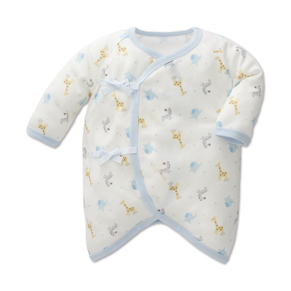 【Baby City娃娃城】天絲棉長袖初生兔裝-森林動物／2色