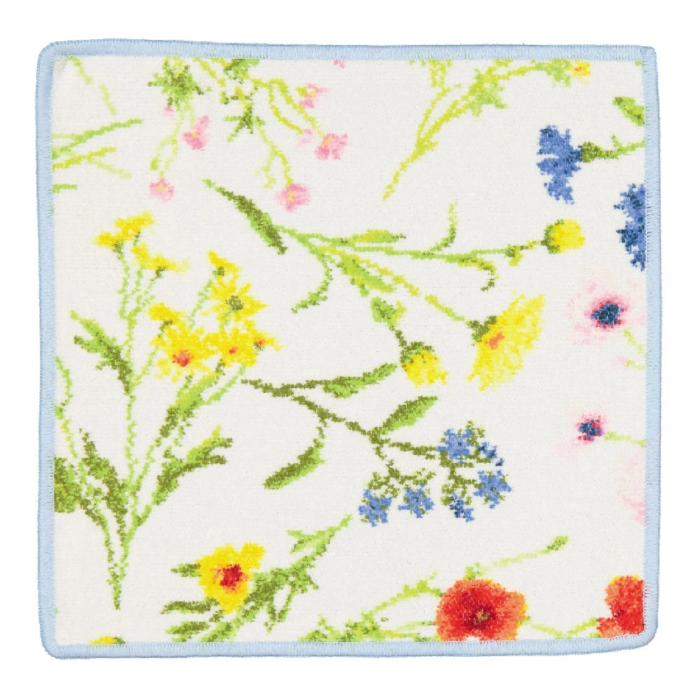 【feiler】春意盎然面巾(30x30)藍