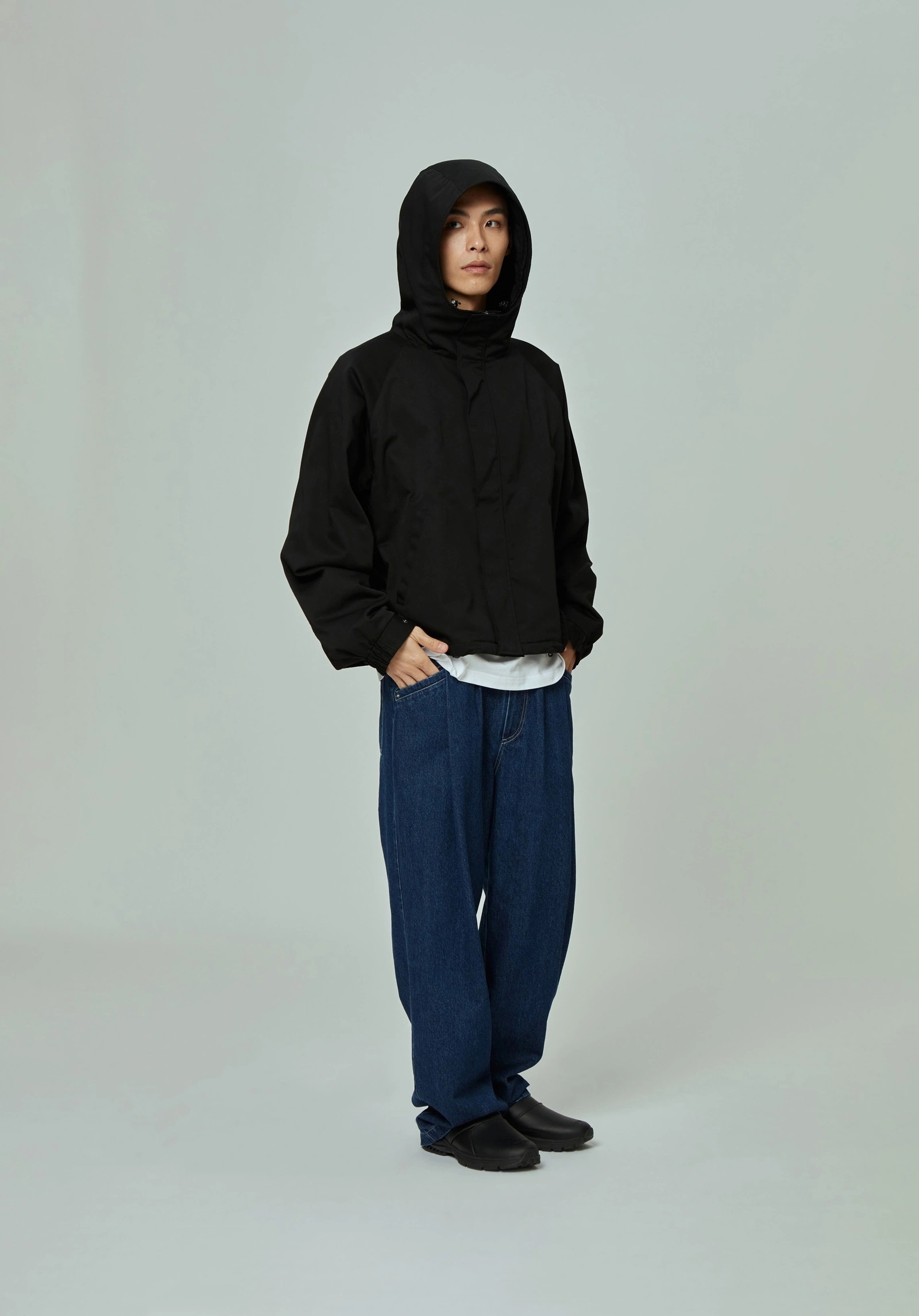 S/île sile シール ニットブルゾン