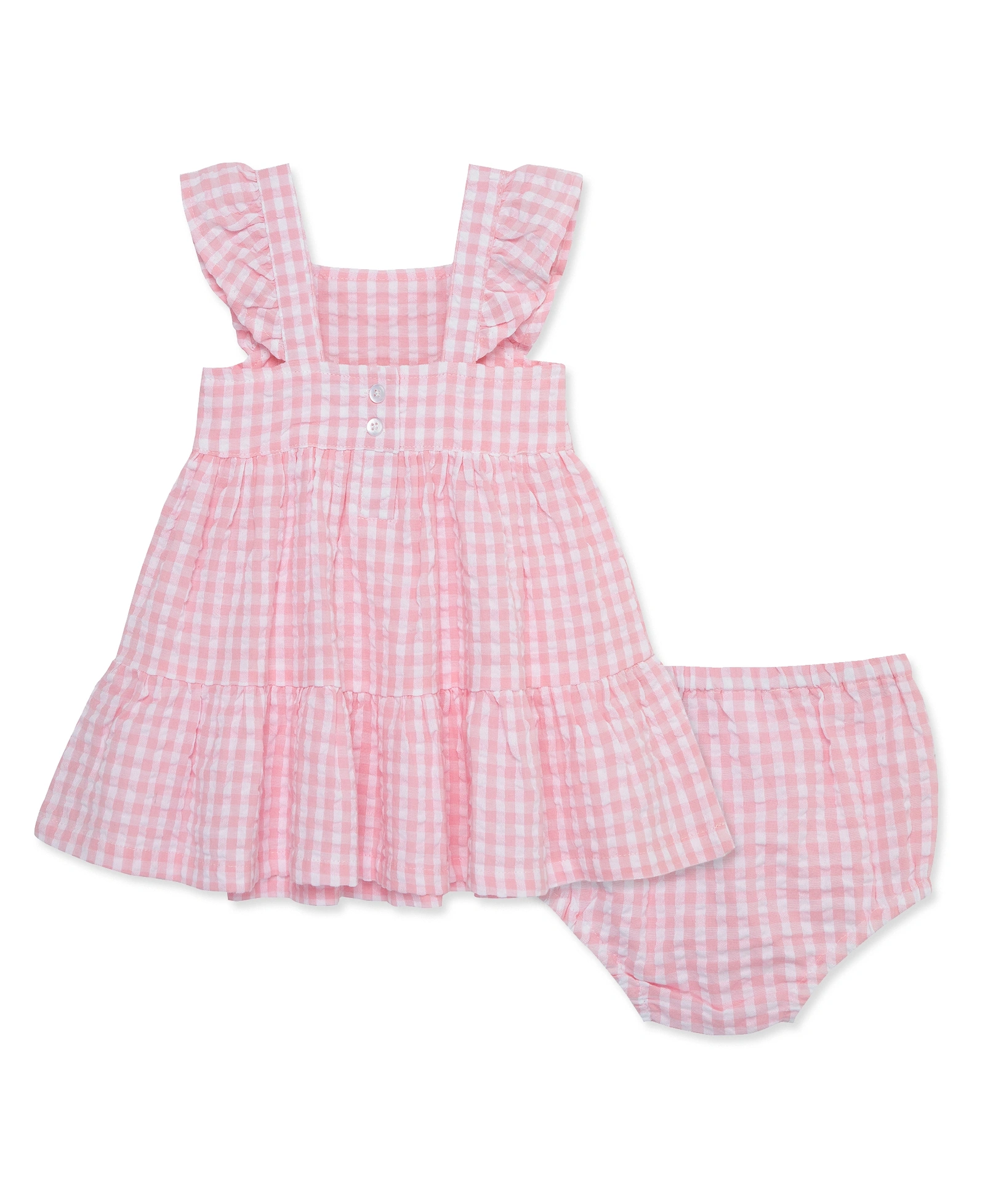 【Little Me】格子背心洋裝/襯褲《2歲(含)以上無襯褲》