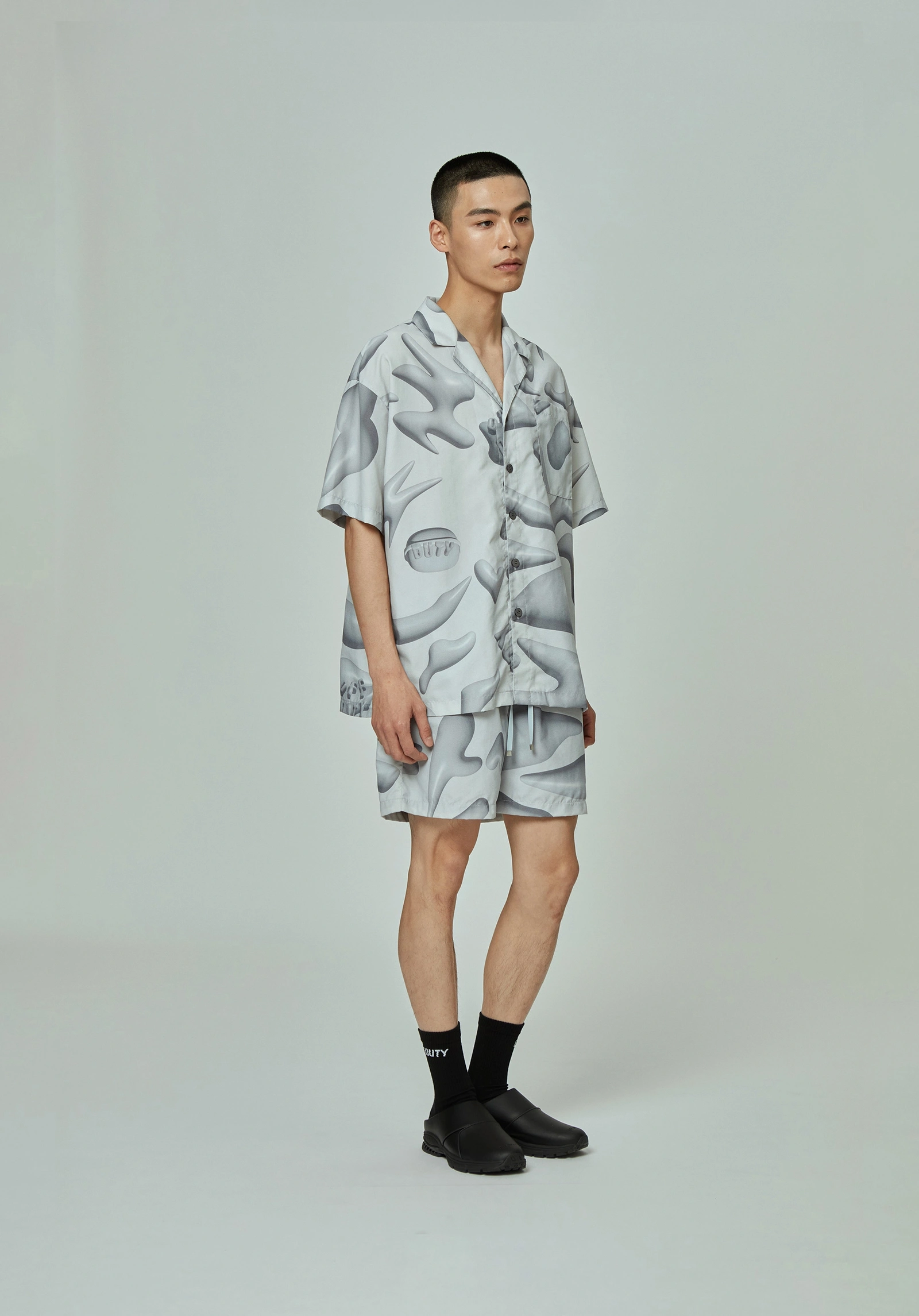 【Quiyoさん専用】D'URBAN raso Summer Suit Violet Cyber Suit. Limited Edition(Full Set) - Moruhiko
