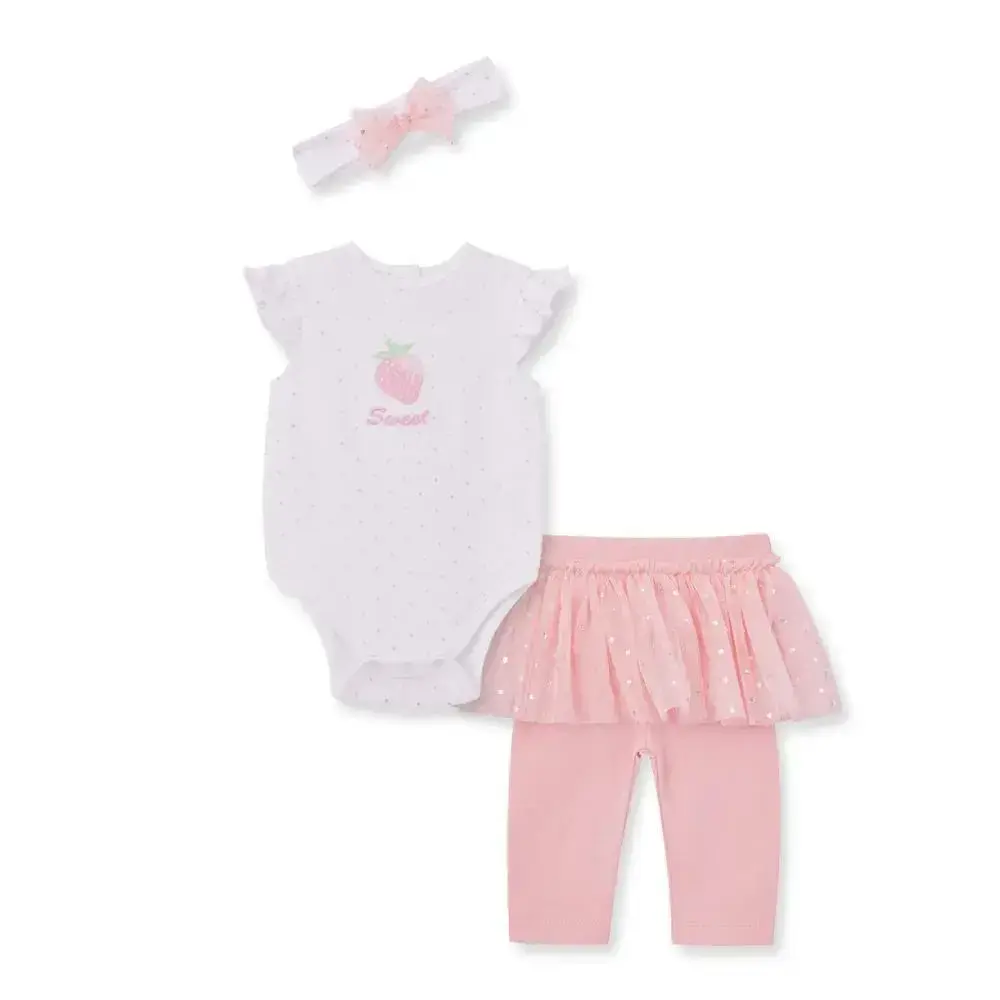 【Little Me】甜心連身衣/紗裙長褲/髮帶