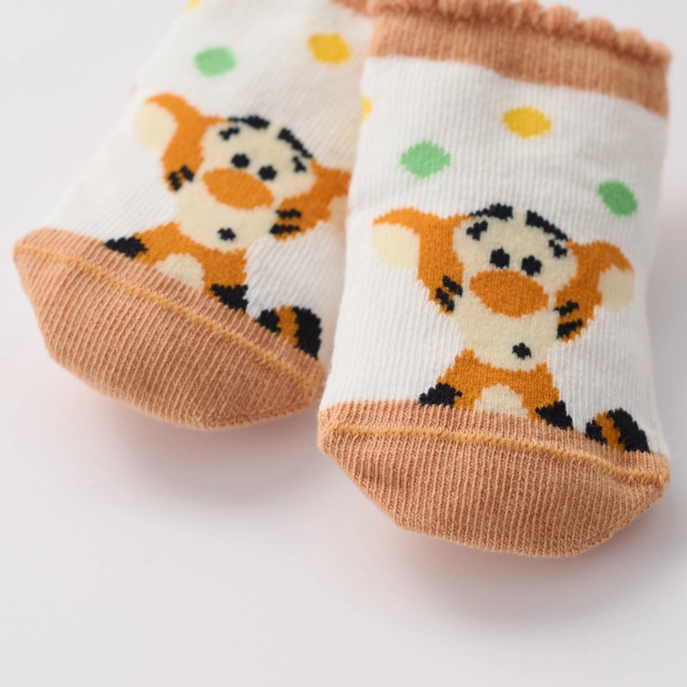 【Baby City娃娃城】迪士尼造型嬰兒襪/調皮跳跳虎