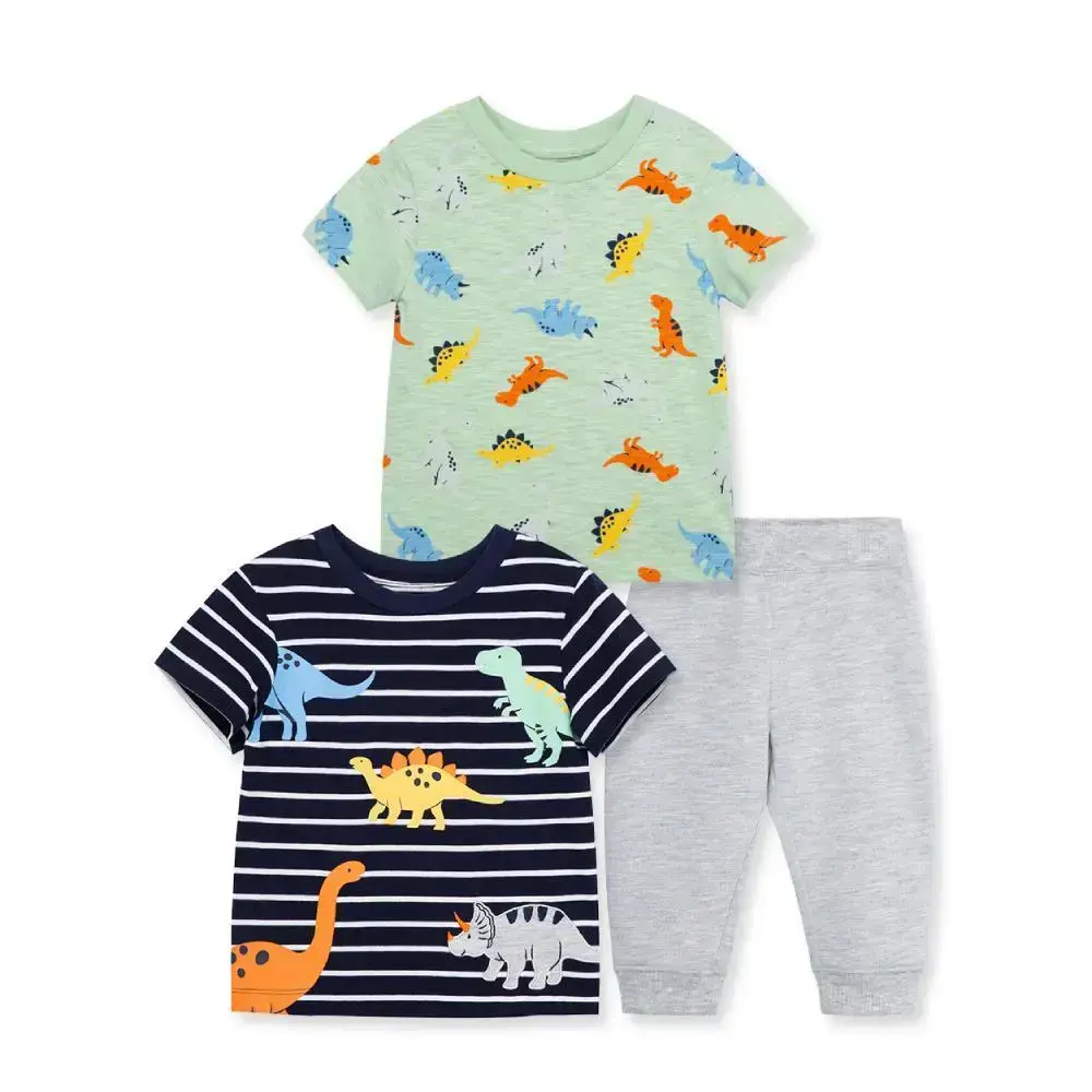 【Little Me】恐龍上衣二件/長褲組