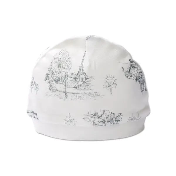 【Baby City娃娃城】天絲棉帽子／歐洲白