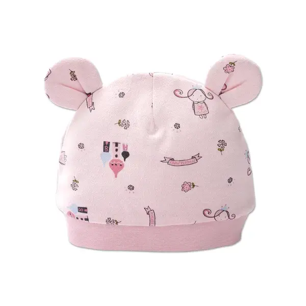 【Baby City娃娃城】美棉帽子／公主粉