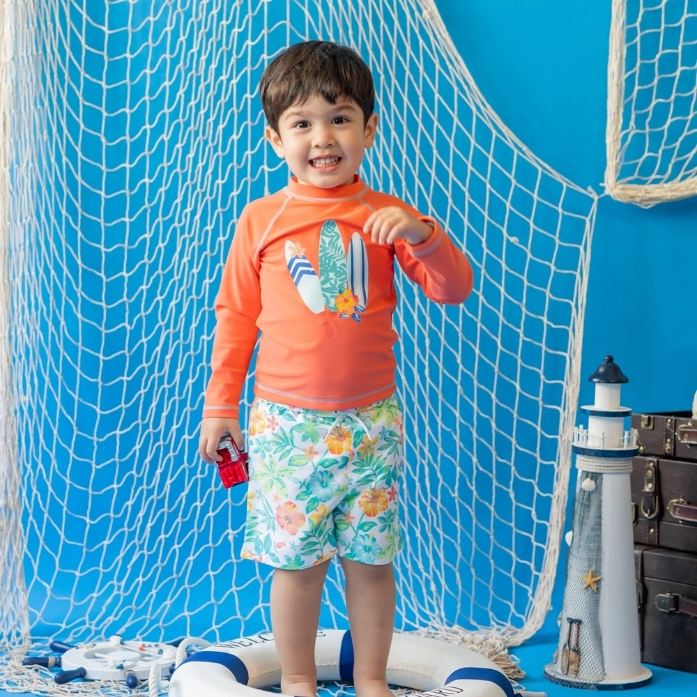 【Little Me】熱帶風情泳褲