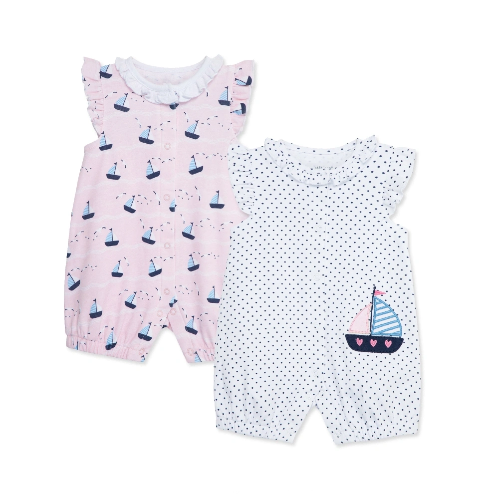 【Little Me】帆船短兔裝二入組