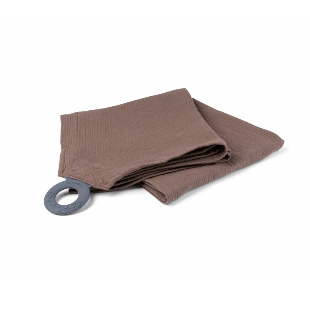 【Doomoo】多功能有機棉哺乳巾/巧克力