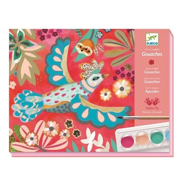 【DJECO智荷】彩繪系列/鳥語花香