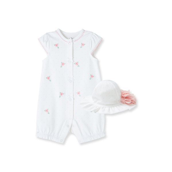 【Little Me】花苞短兔裝/帽