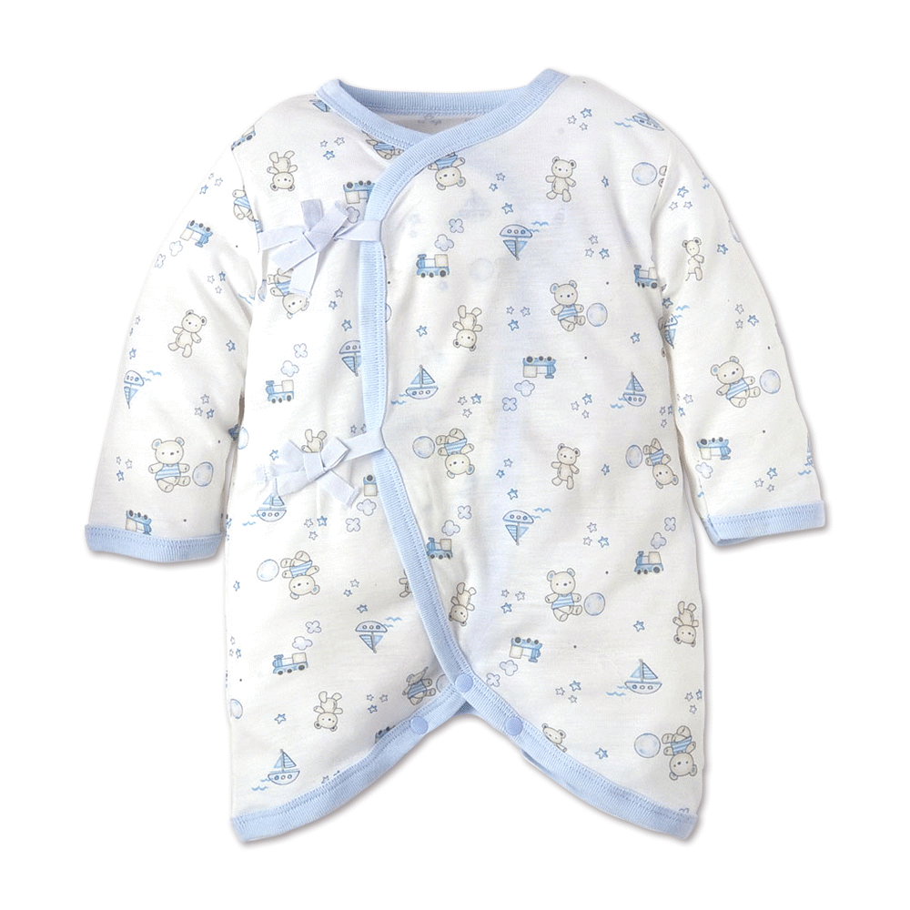 【Baby City娃娃城】天絲棉長袖初生兔裝-玩具熊／2色