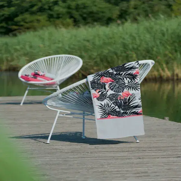 【feiler】紅鶴長巾(37x80)