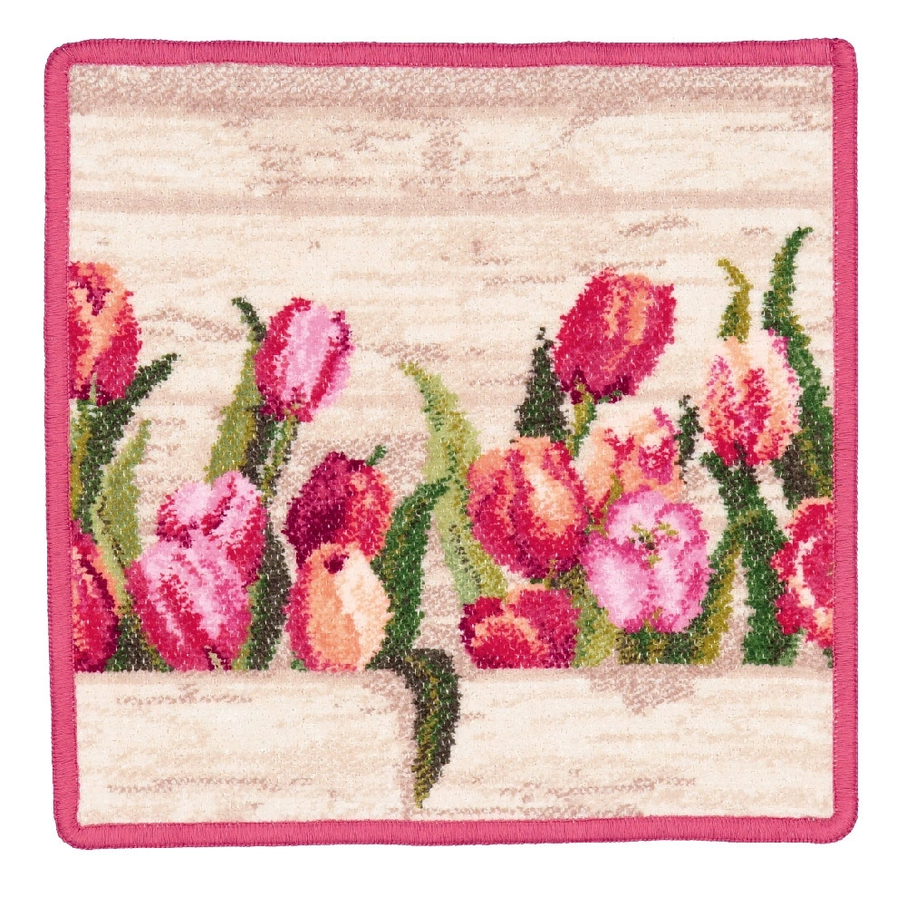 【feiler】阿姆斯特丹方巾(25x25)/紅