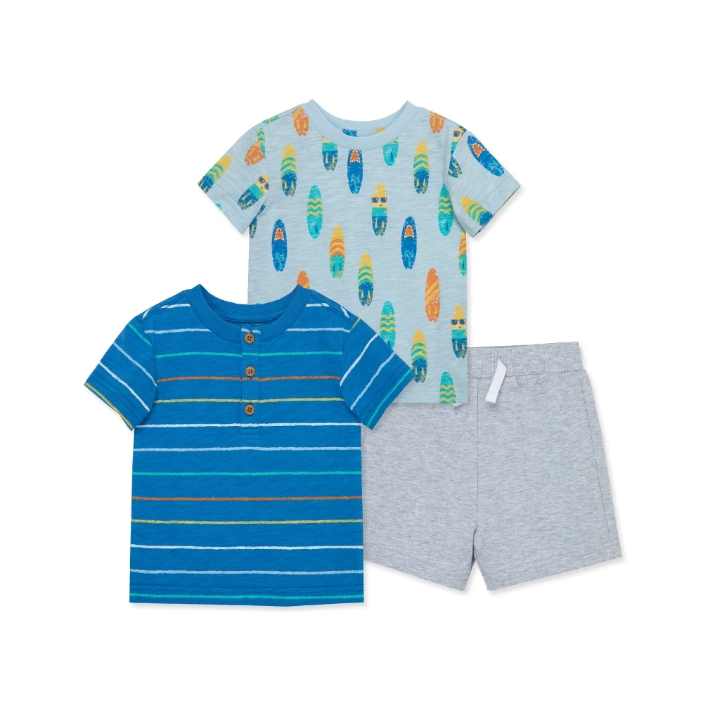 【Little Me】衝浪上衣兩入/褲子組