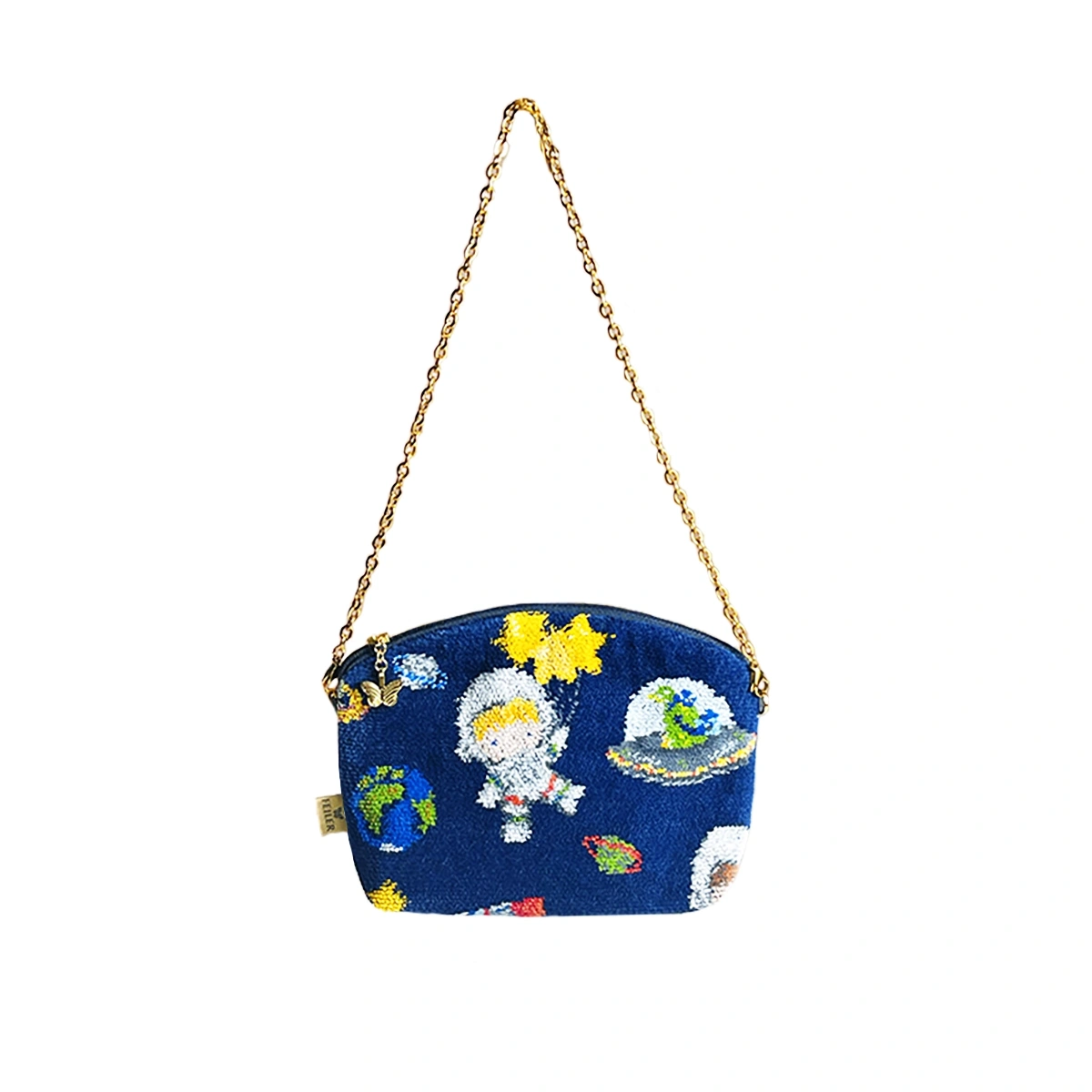 【feiler】銀河之星鍊條貝殼化妝包(21X15X4)