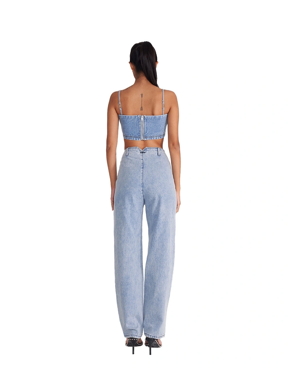Surprise You Denim Top | YUYU