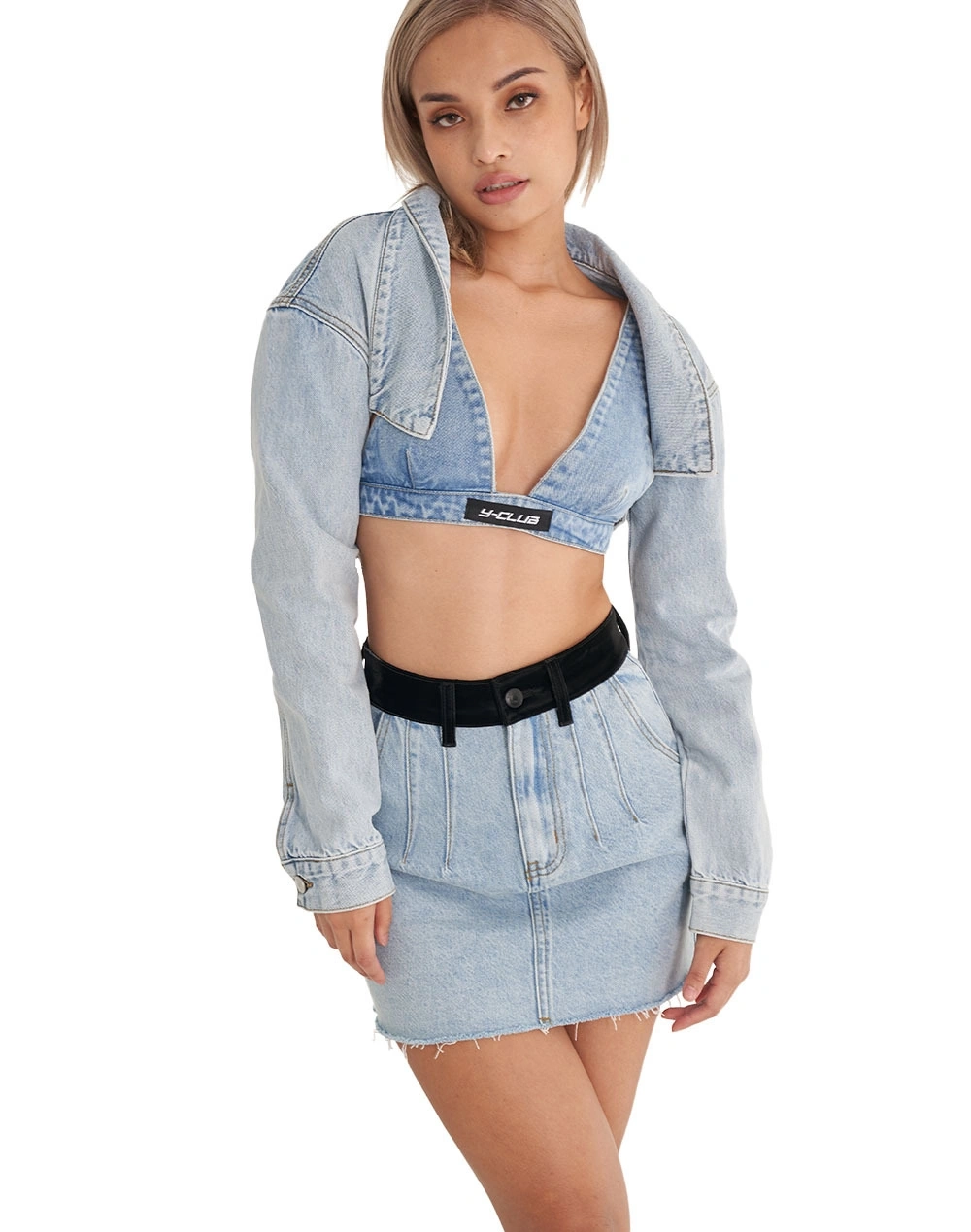 Wild Denim Skirt | YUYU