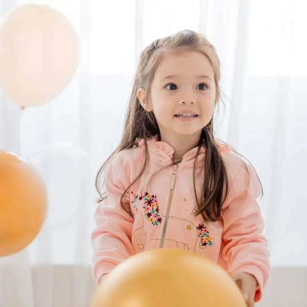 【Little Me】獨角獸連帽絲絨外套/褲子