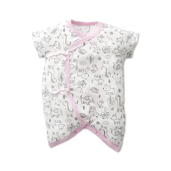 【Baby City娃娃城】天絲棉短袖初生兔裝／可愛熊