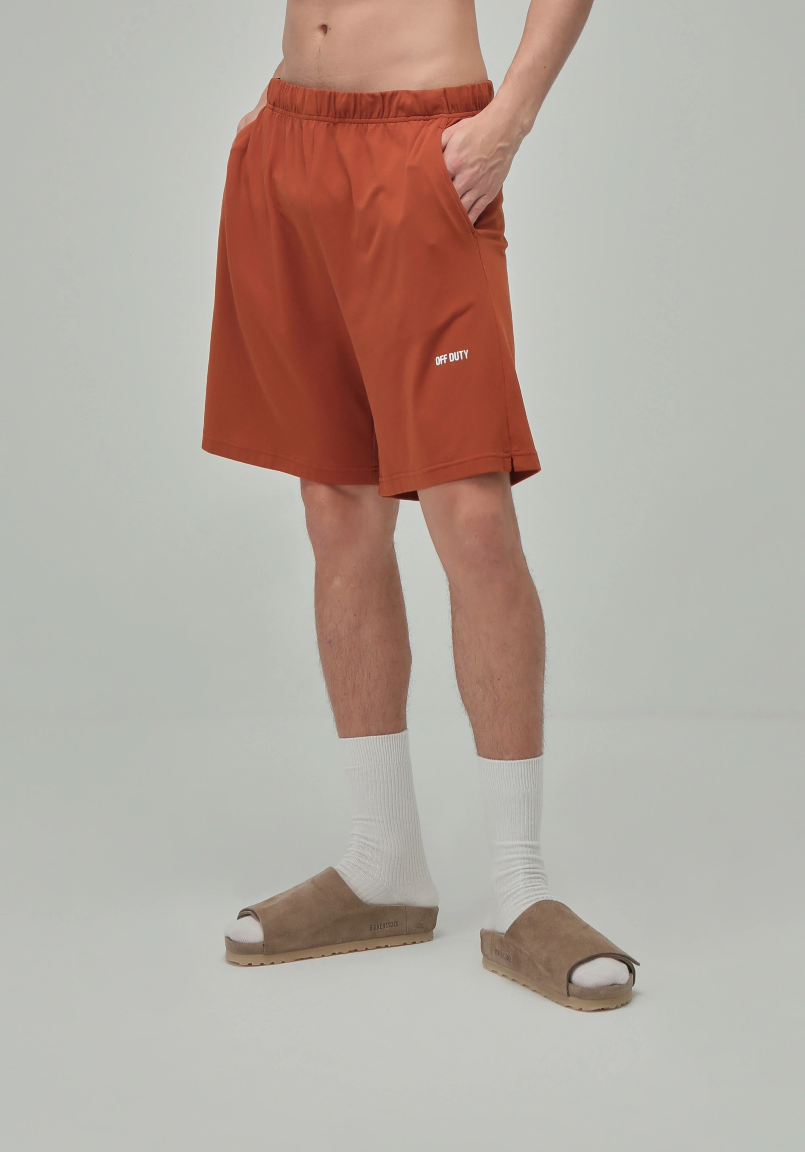 RIGG LOUNGE SHORTS BROWN