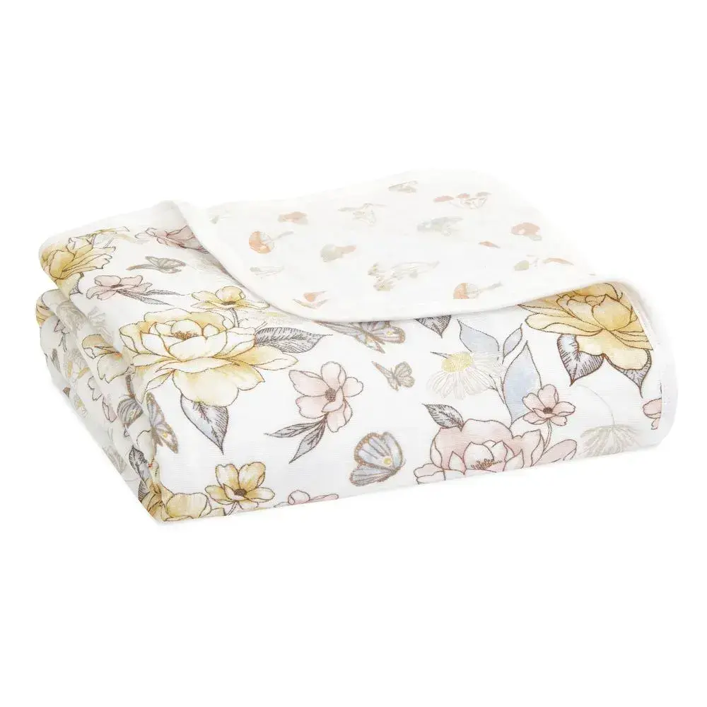 【Aden&Anais】有機棉舒適厚毯/世外桃源