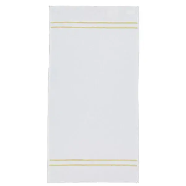 【feiler】質感純白浴巾(75x150) ／金