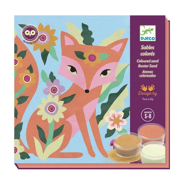 【DJECO智荷】夜光沙畫 / 幻境森林冒險