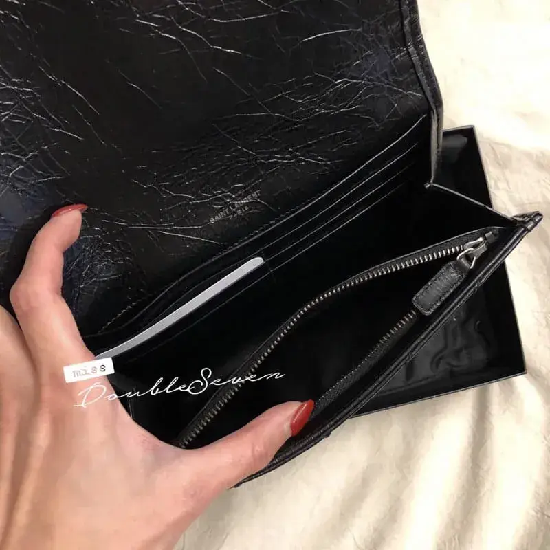 Saint laurent best sale large wallet