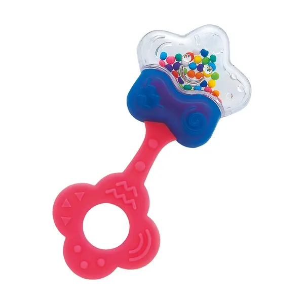 【TOYROYAL樂雅】可消毒五角星搖鈴